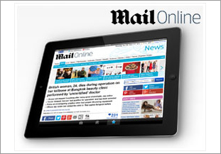 mailonline on Tablet